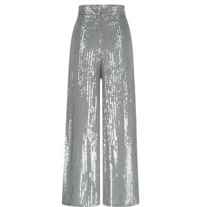 Sans Souci Silver Wide Leg Pants